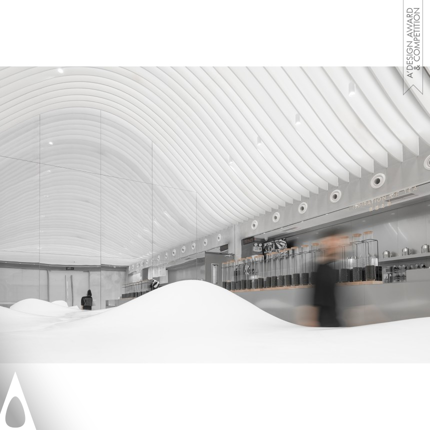 Heytea DP3 - Hills Beyond - Golden Interior Space and Exhibition Design Award Winner