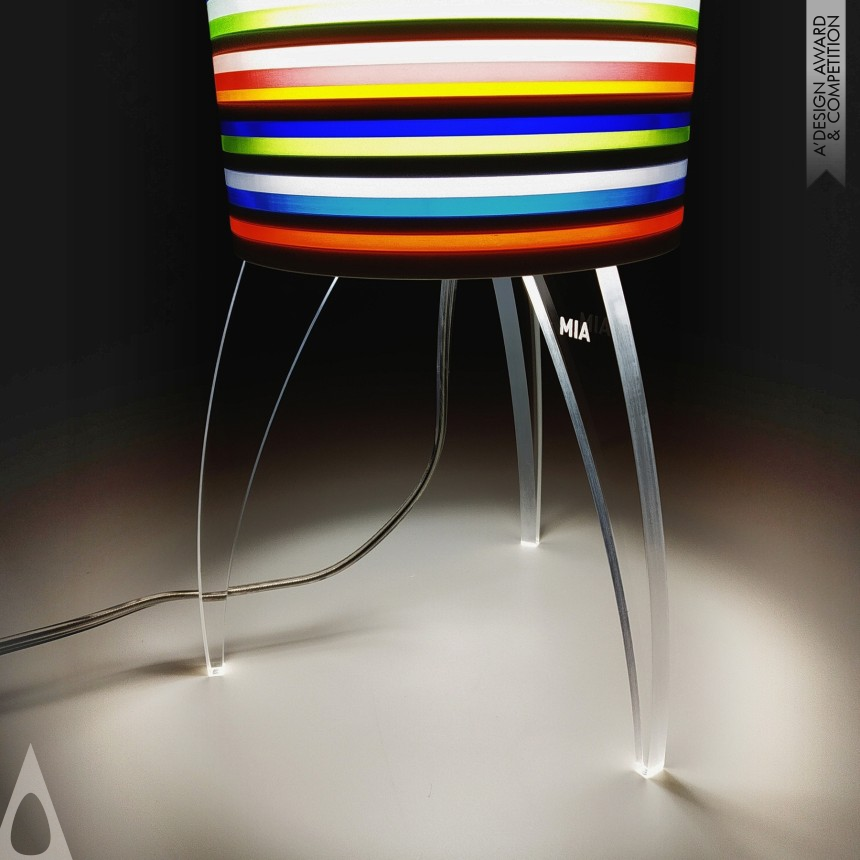 Mia Lamp designed by Tommaso Petrillo