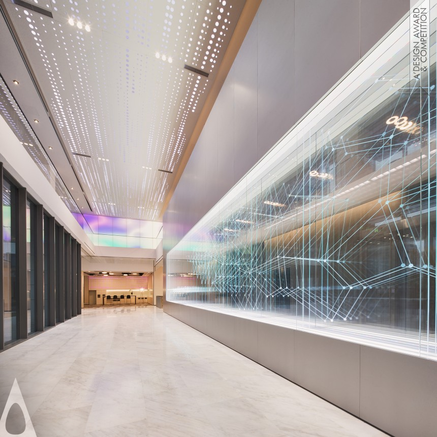 Silver Interior Space and Exhibition Design Award Winner 2019 Philips Lighting China HQ Office 