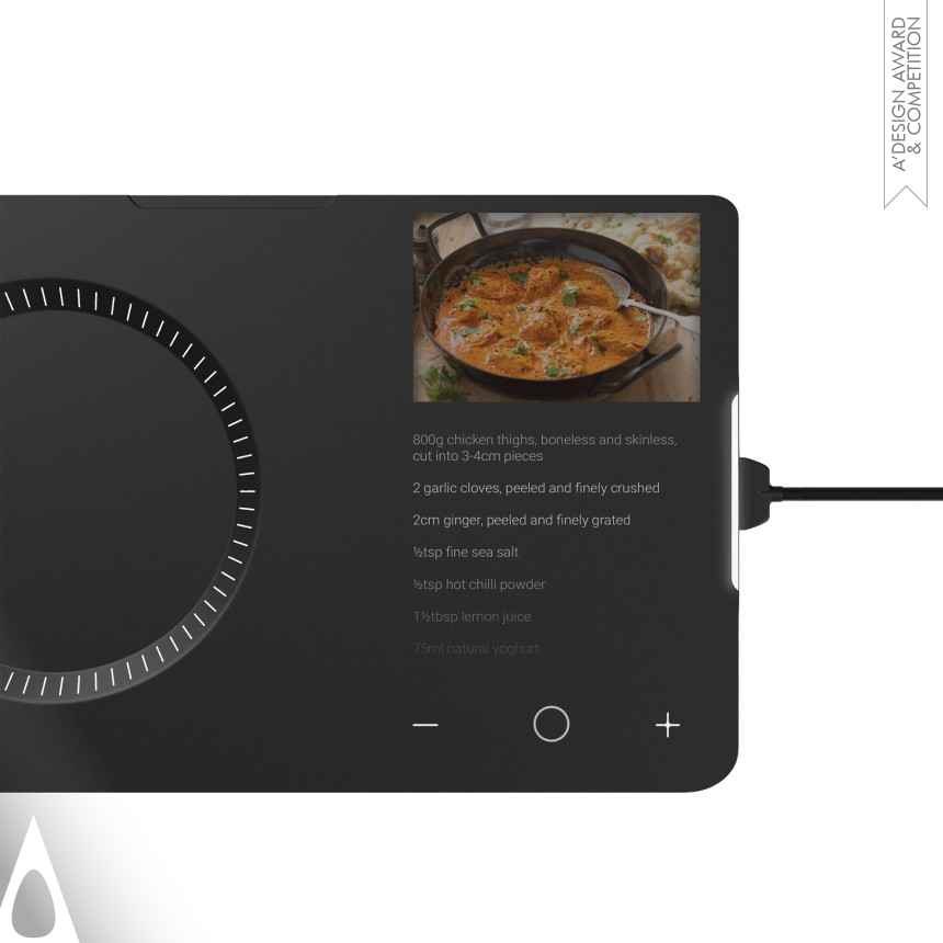 Seokhyun Park and Dosun Shin's Quiett Induction Cooktop