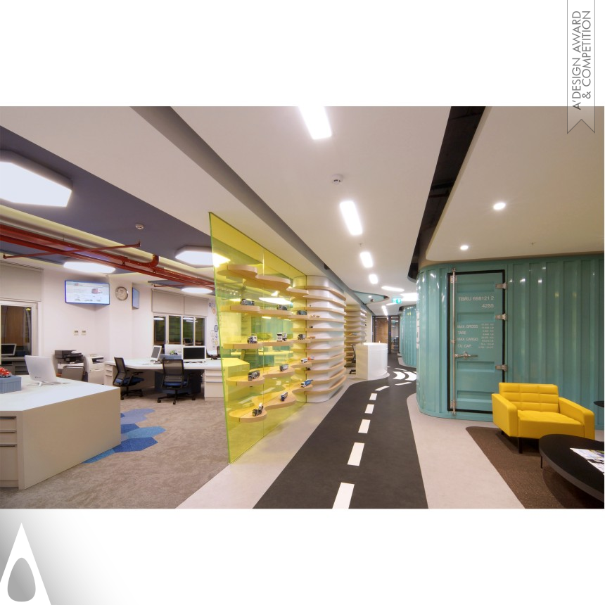 Iron Interior Space and Exhibition Design Award Winner 2019 Transbatur Office 