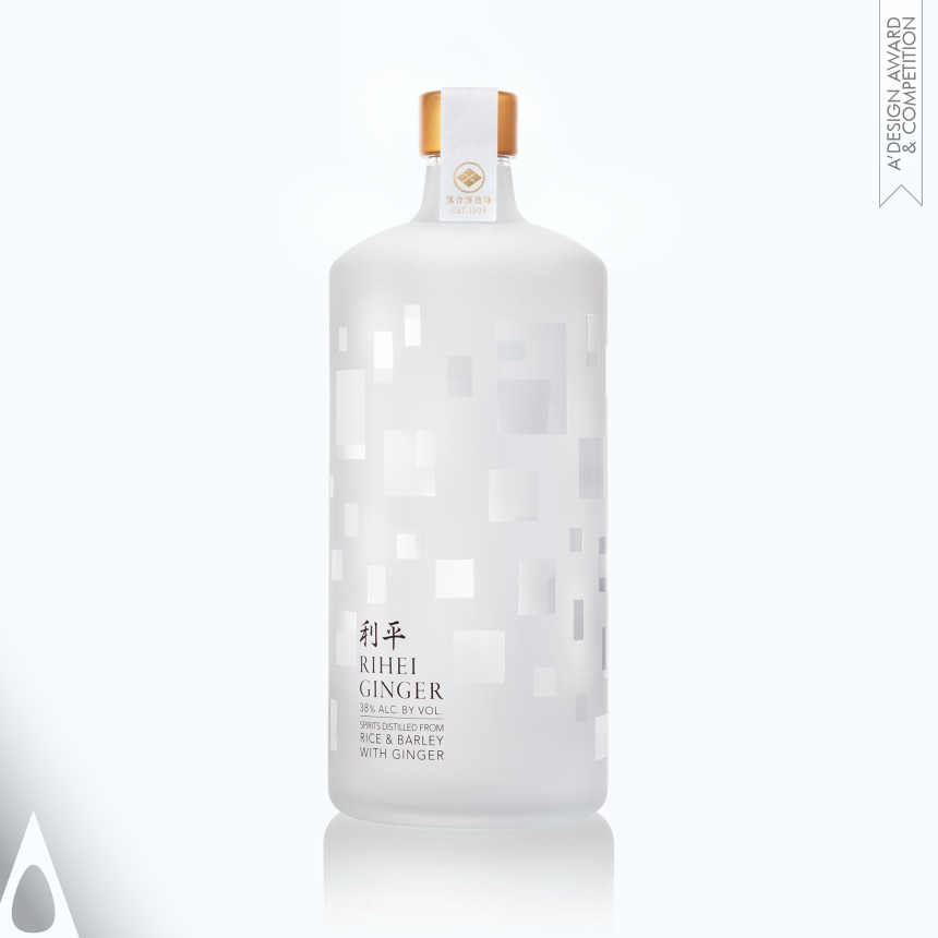 Golden Packaging Design Award Winner 2019 RIHEI GINGER Japanese Craft Shochu 