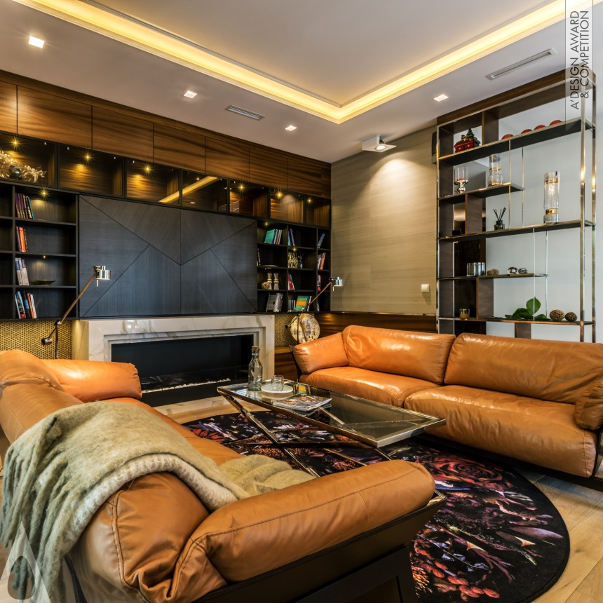 Iron Interior Space and Exhibition Design Award Winner 2019 Residential Apartment in Warsaw Private Residential Apartment 