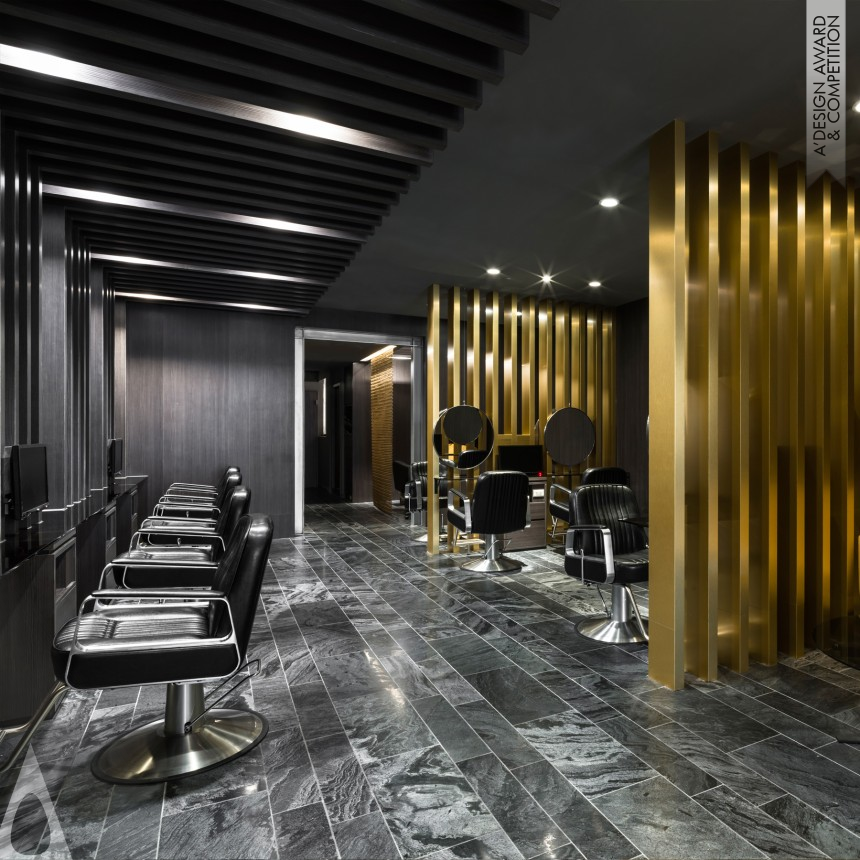 Silver Interior Space and Exhibition Design Award Winner 2019 Glaze Hair Salon 