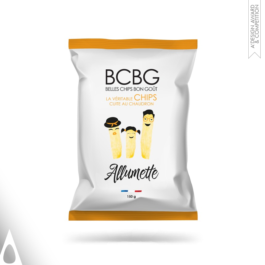 Chips BCBG designed by Arome Agency