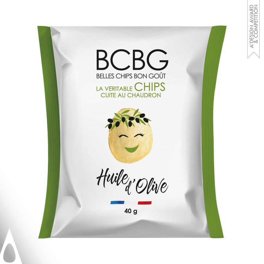 Chips BCBG - Bronze Packaging Design Award Winner