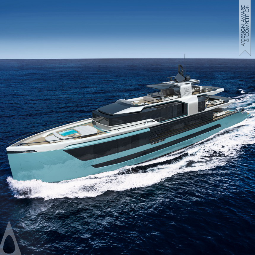 Platinum Yacht and Marine Vessels Design Award Winner 2019 Xsr 155 Yacht 