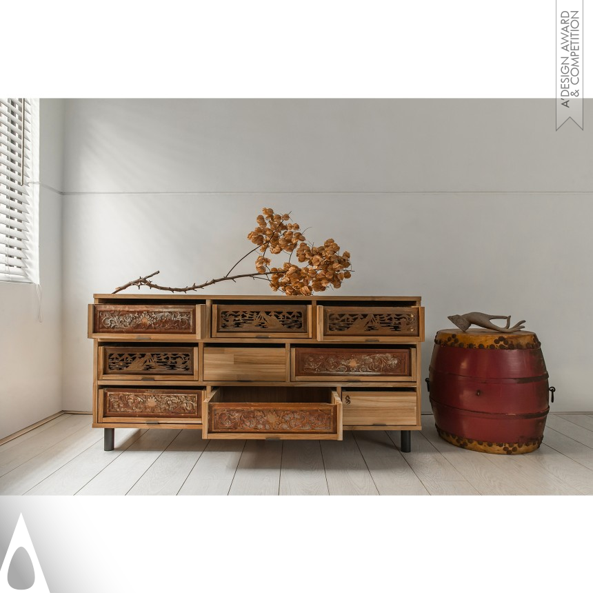 Bronze Furniture Design Award Winner 2019 Autumn Festival Furniture Cabinet 