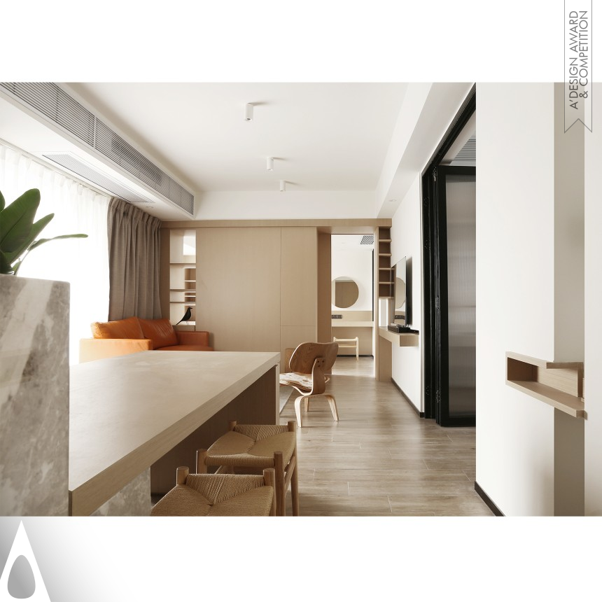 Bronze Interior Space and Exhibition Design Award Winner 2019 2402 Flat Residential House 