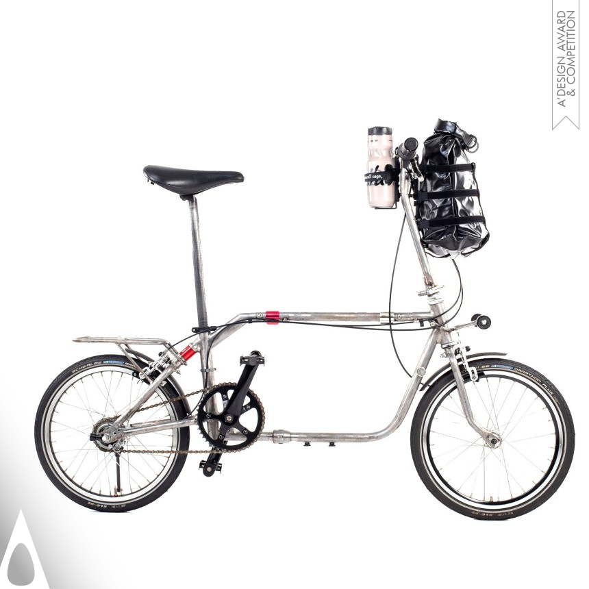 Silver Vehicle, Mobility and Transportation Design Award Winner 2019 Fin Folding Bicycle 