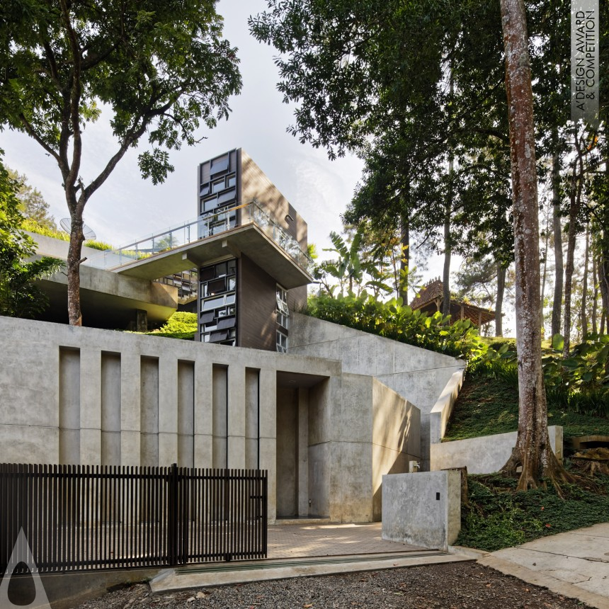 Hanging Villa - Silver Architecture, Building and Structure Design Award Winner