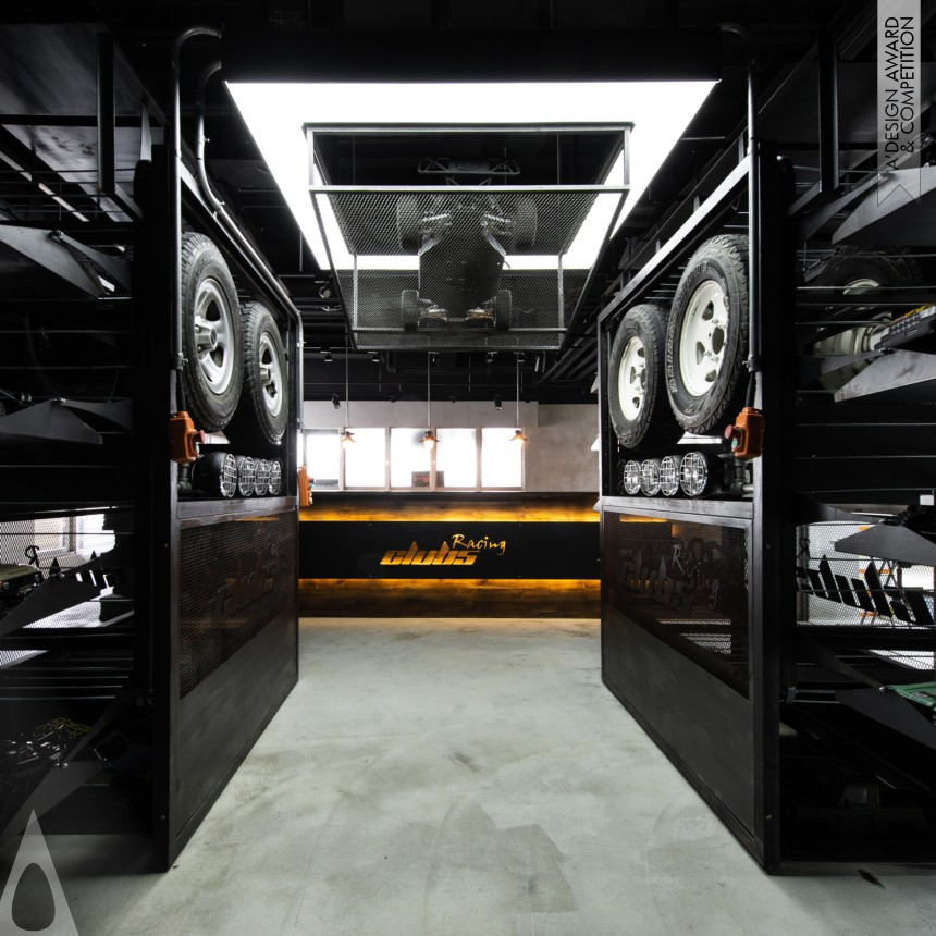 Racing Clubs - Silver Interior Space and Exhibition Design Award Winner