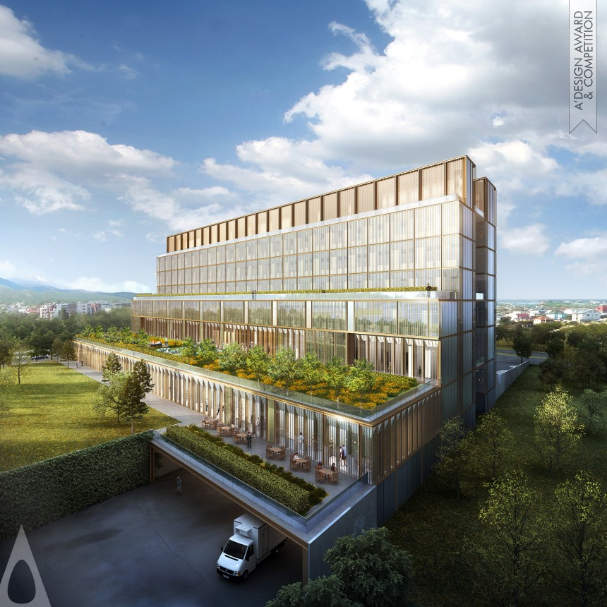 Silver Architecture, Building and Structure Design Award Winner 2019 Almaty International Medical Center Medical Center 