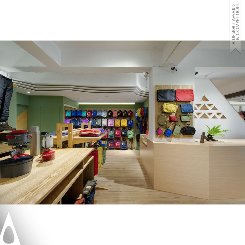 Iron Interior Space and Exhibition Design Award Winner 2019 Hiking Store Interior 