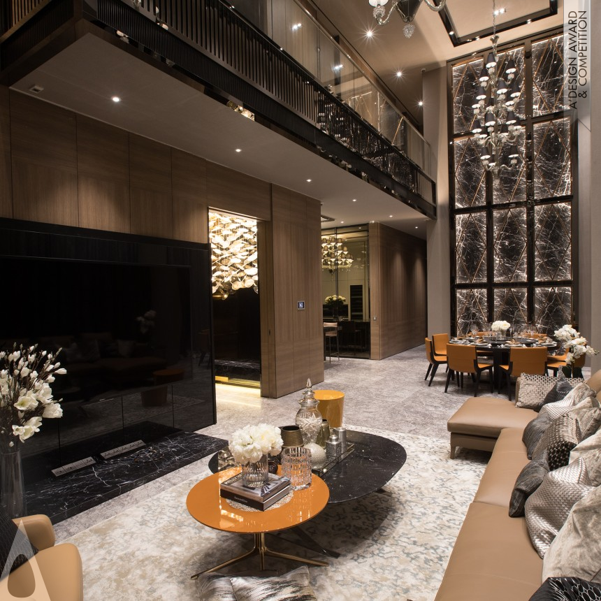 Iron Luxury Design Award Winner 2019 Leedon Residence Garden Suite Luxury Home 