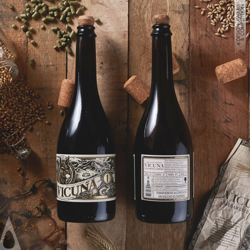 Vicuña Craft Beer designed by Tridimage