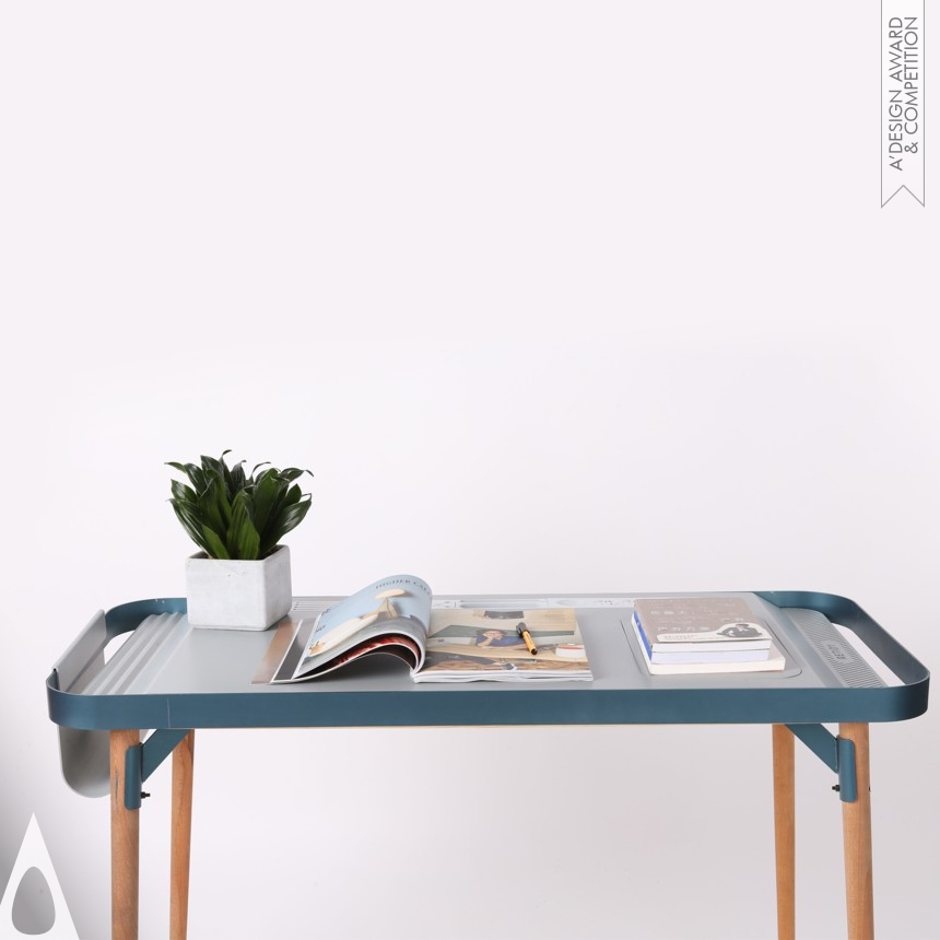 Silver Furniture Design Award Winner 2019 Modular Desk Design Table 