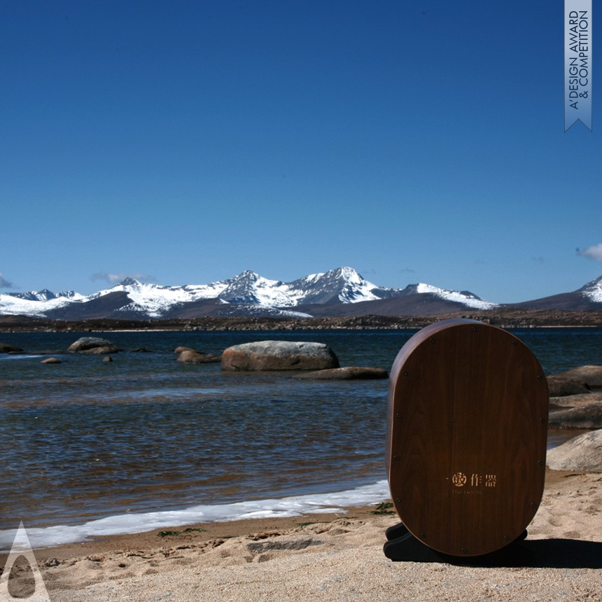 Hsu Chung-Miao's Bent Wood Cajon Traditional Craft Musical Instrument