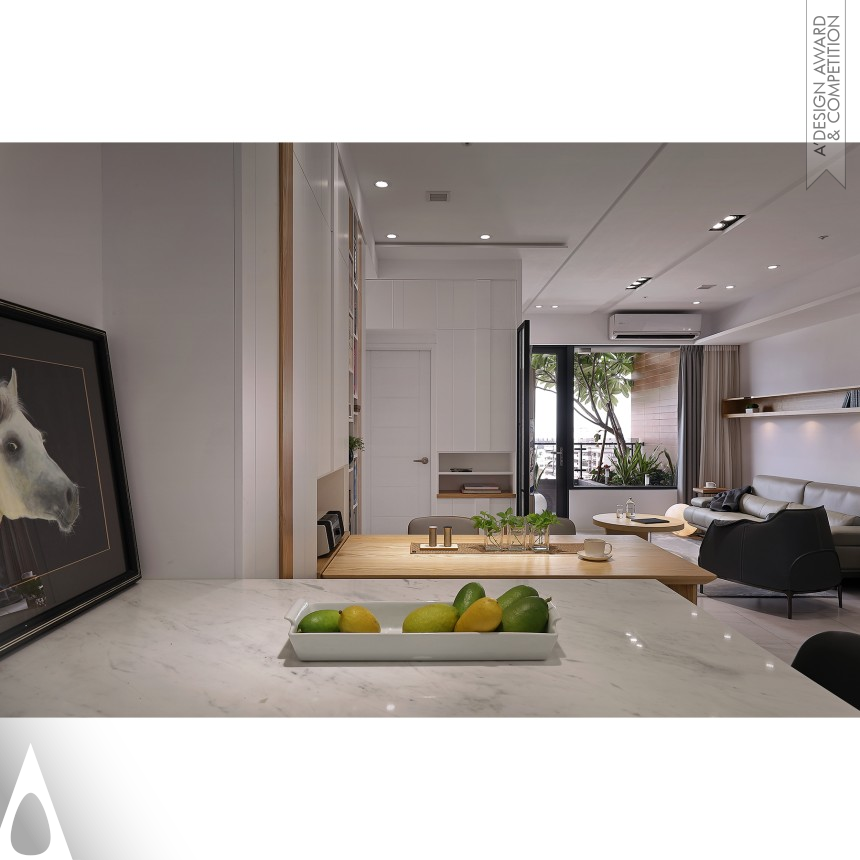 Iron Interior Space and Exhibition Design Award Winner 2019 Aesthetics of Delightful Life Residential House 