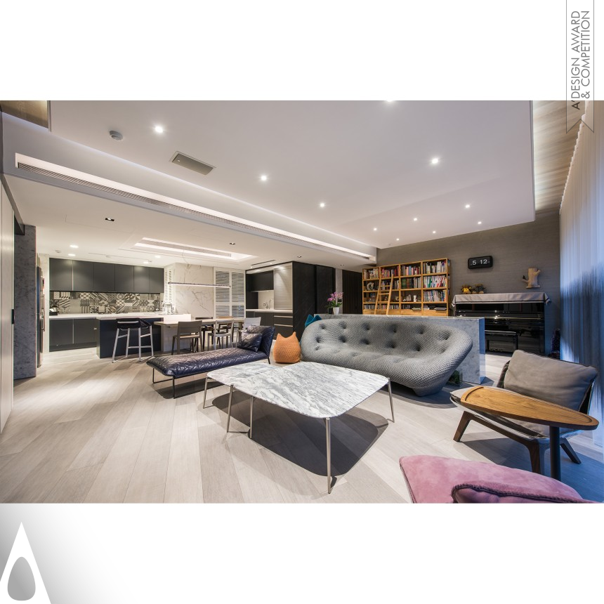 Iron Interior Space and Exhibition Design Award Winner 2019 Fantasy Residential House 