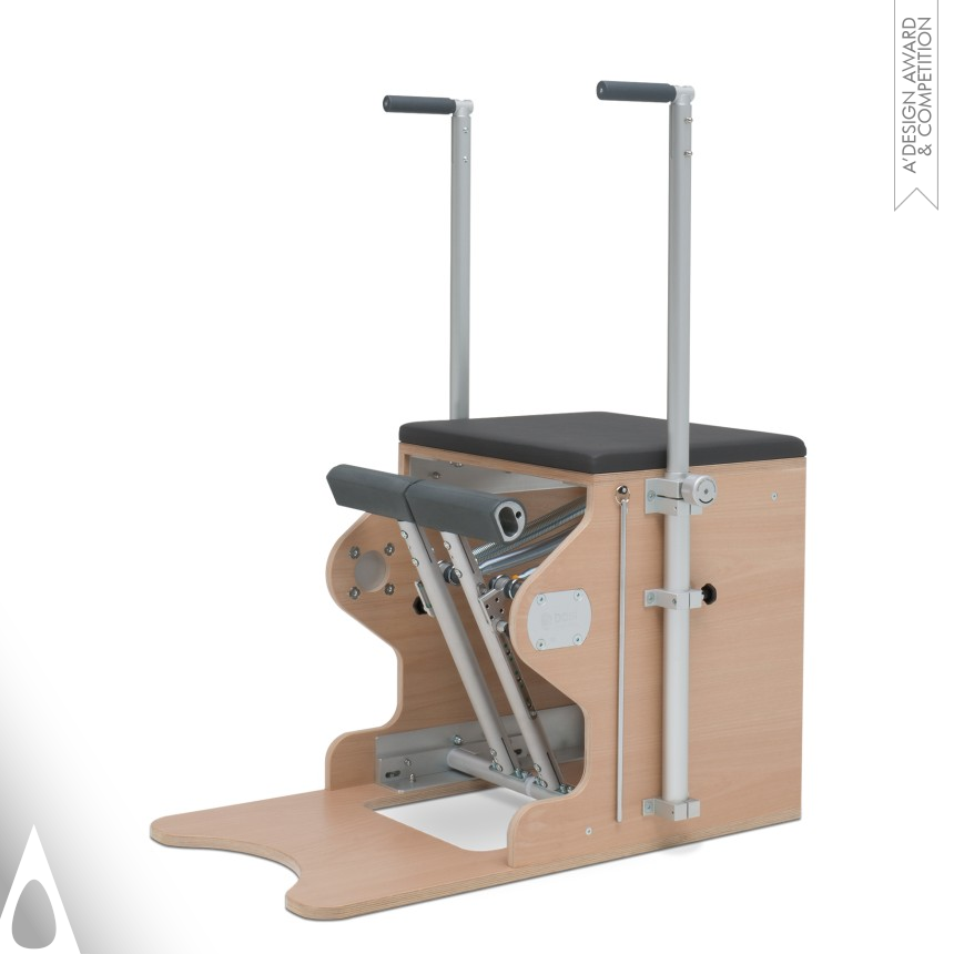 Iron Sporting Goods, Fitness and Recreation Equipment Design Award Winner 2019 Wunda Chair Pilates Equipment  