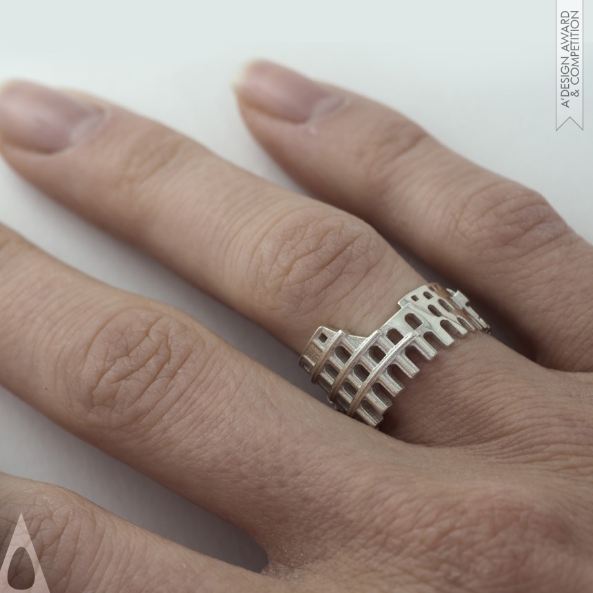 Ola Shekhtman's Rome Cityscape Ring