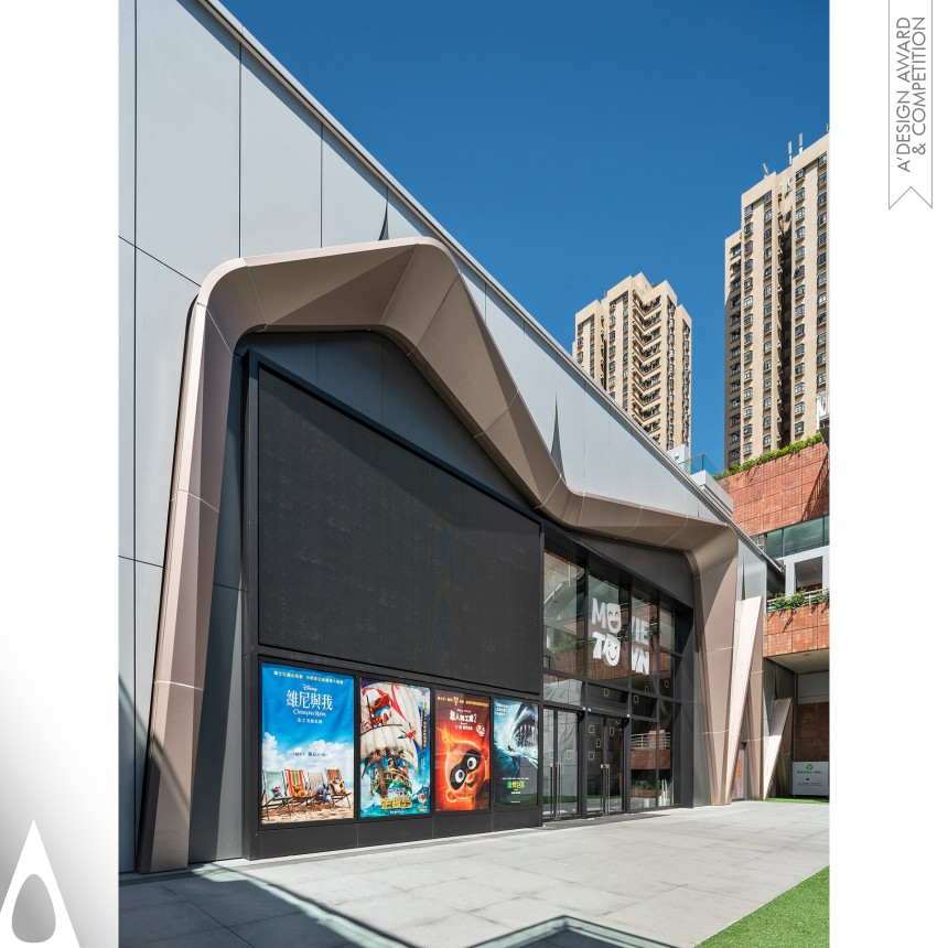 Iron Architecture, Building and Structure Design Award Winner 2019 Movie Town Cinema Complex Cinema Complex 