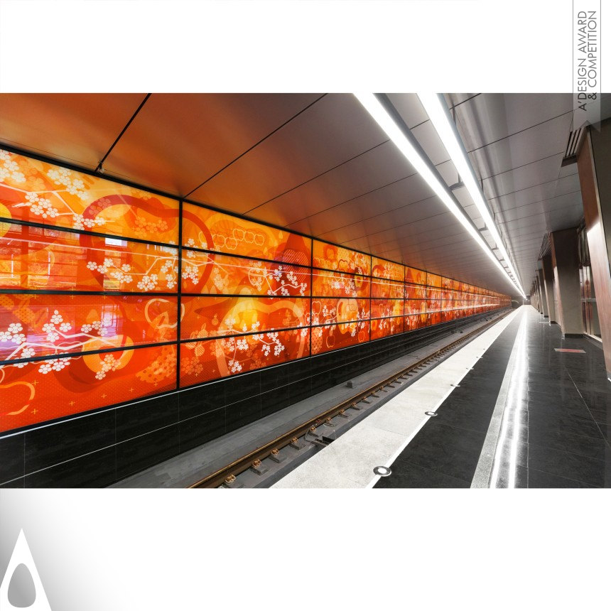 Ludmila Shurygina and Leonid Borzenkov's Michurinsky Prospect Metro Station