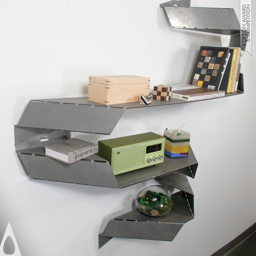 Bronze Furniture Design Award Winner 2019 Terra Shelving System 