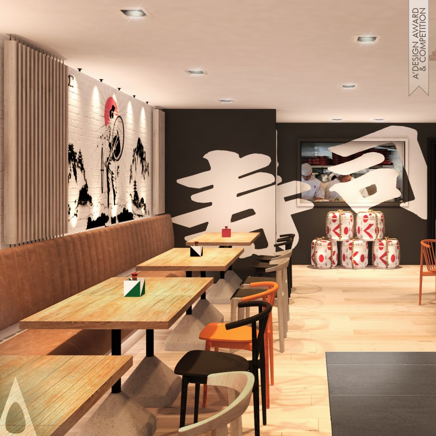 Sushi Yoshi designed by Blenheim Design