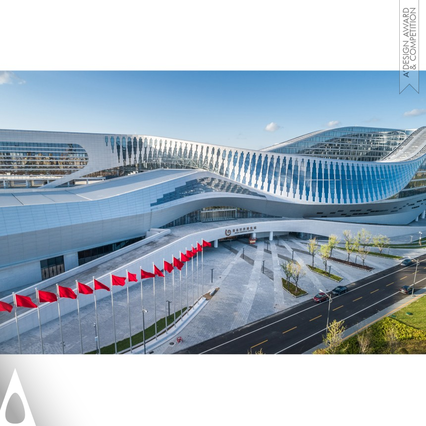 Qingdao World Expo City Center designed by Tengyuan Design