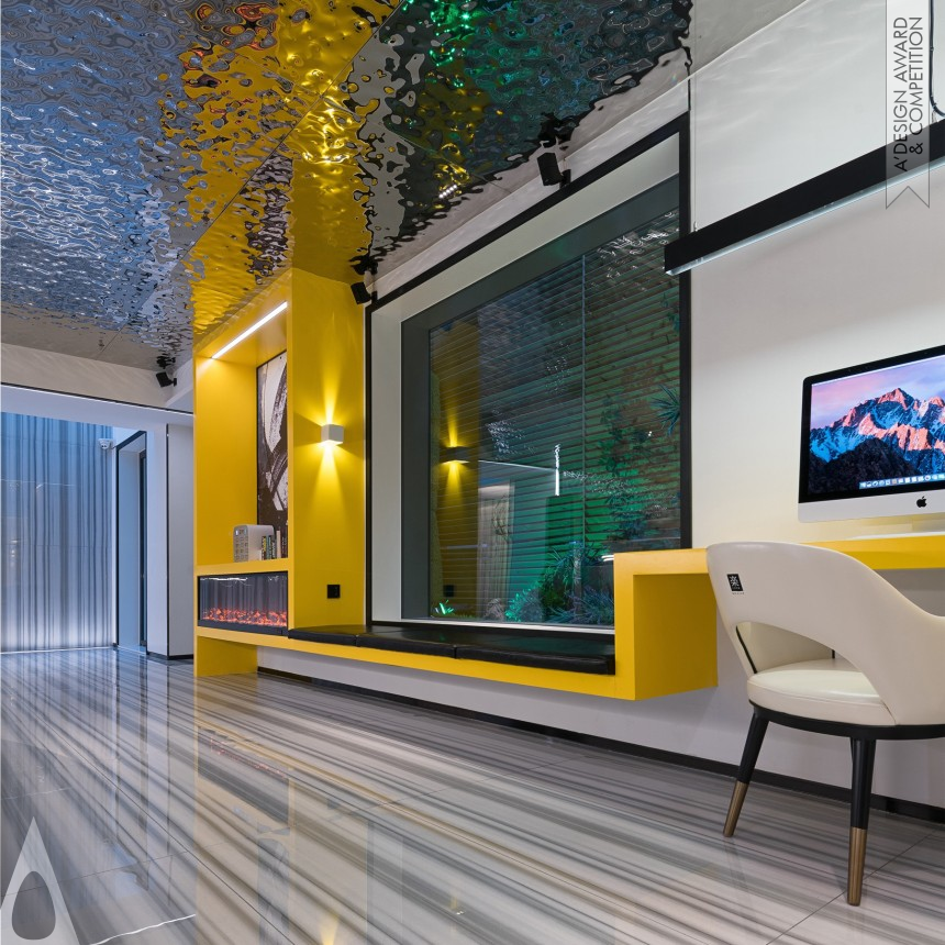 Iron Interior Space and Exhibition Design Award Winner 2019 Luck Art Hotel Hotel 