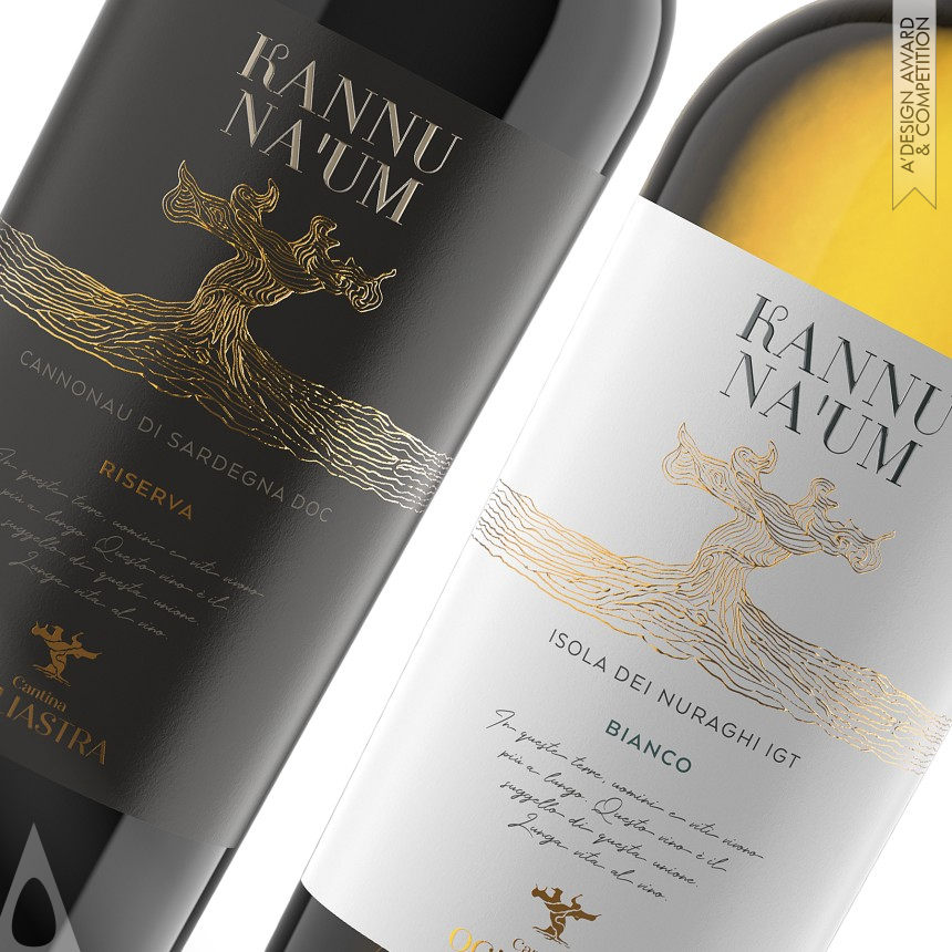 Giovanni Murgia - Redfish Adv's KannuNaUm Wine Labels