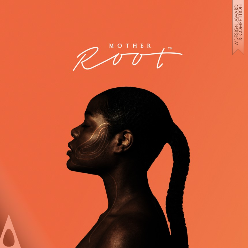 Silver Packaging Design Award Winner 2019 Mother Root Cosmetics 