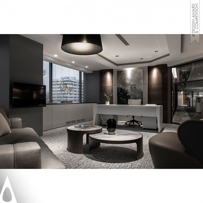 Leo Lin - Zoom Interior Design Studio's Quench and Blossom Office