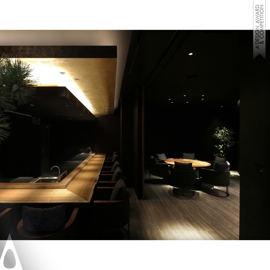 Kaiseki MEE - Bronze Interior Space and Exhibition Design Award Winner