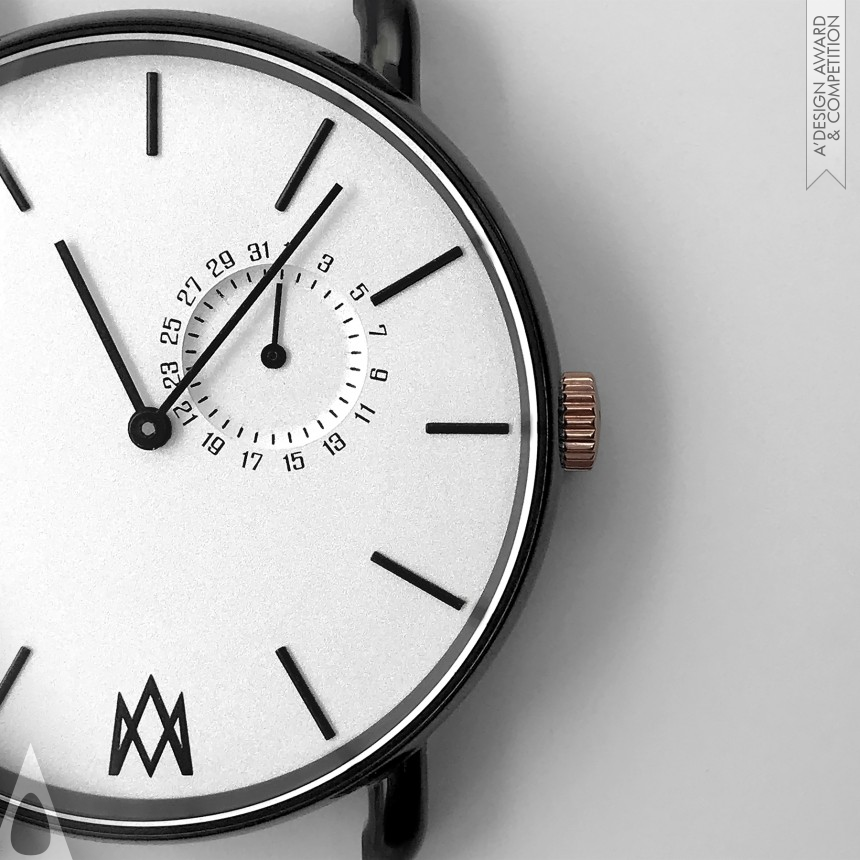 Silver Jewelry Design Award Winner 2019 Bauhaus Wrist Watch 