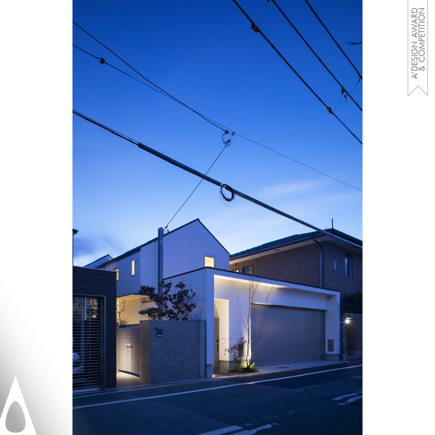 Bronze Architecture, Building and Structure Design Award Winner 2019 Kitabatake2 Residential House 