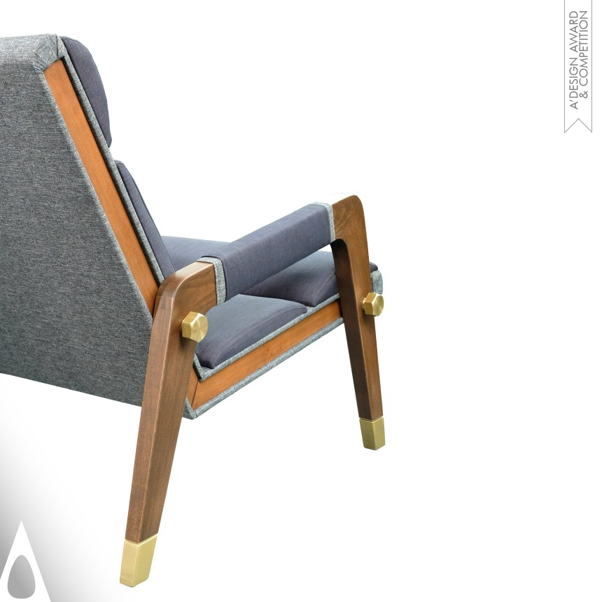 Cukurcuma Armchair - Bronze Furniture Design Award Winner