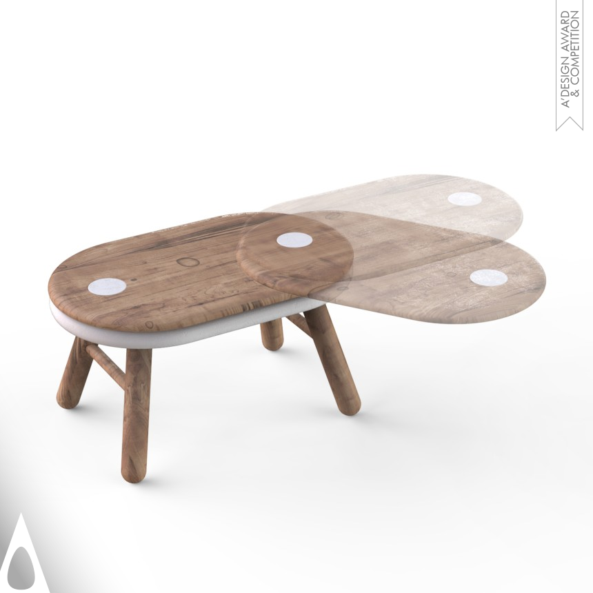 Bronze Baby, Kids' and Children's Products Design Award Winner 2019 Linking Stool Kindergarten Stool 