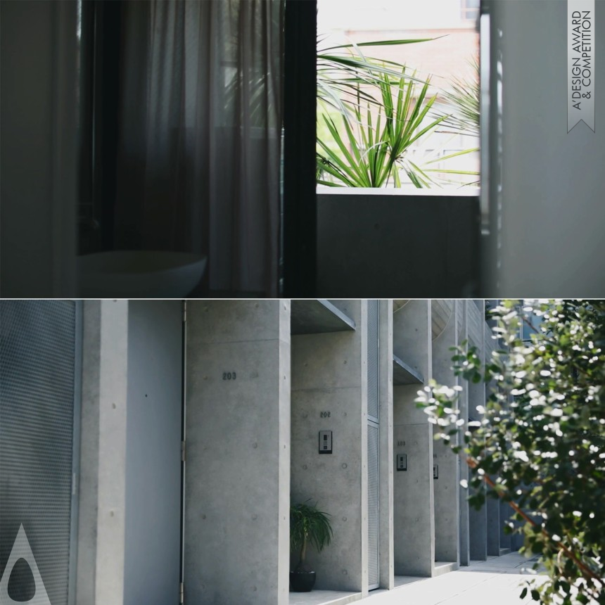 Shuntaro Nishizawa and Wataru Omameuda's Bota Mishuku Apartment House