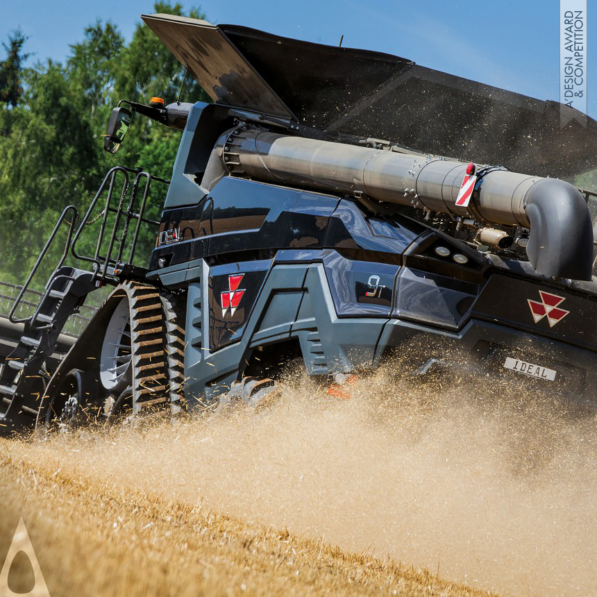 Platinum Agricultural Tools, Farming Equipment and Machinery Design Award Winner 2019 Ideal Combine Harvester 