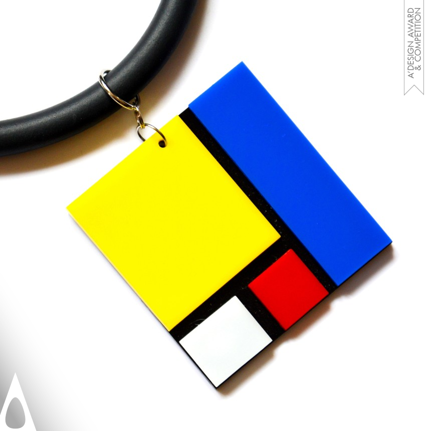 Iron Jewelry Design Award Winner 2019 Mondrian Jewelry 