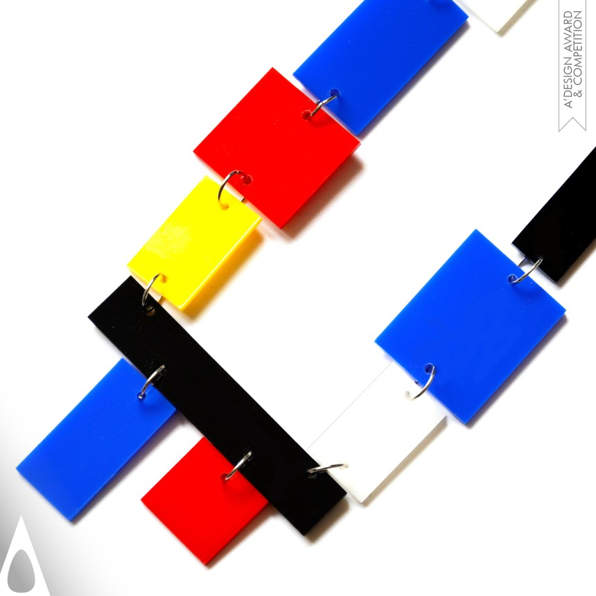 Diana Sokolic's Mondrian Jewelry