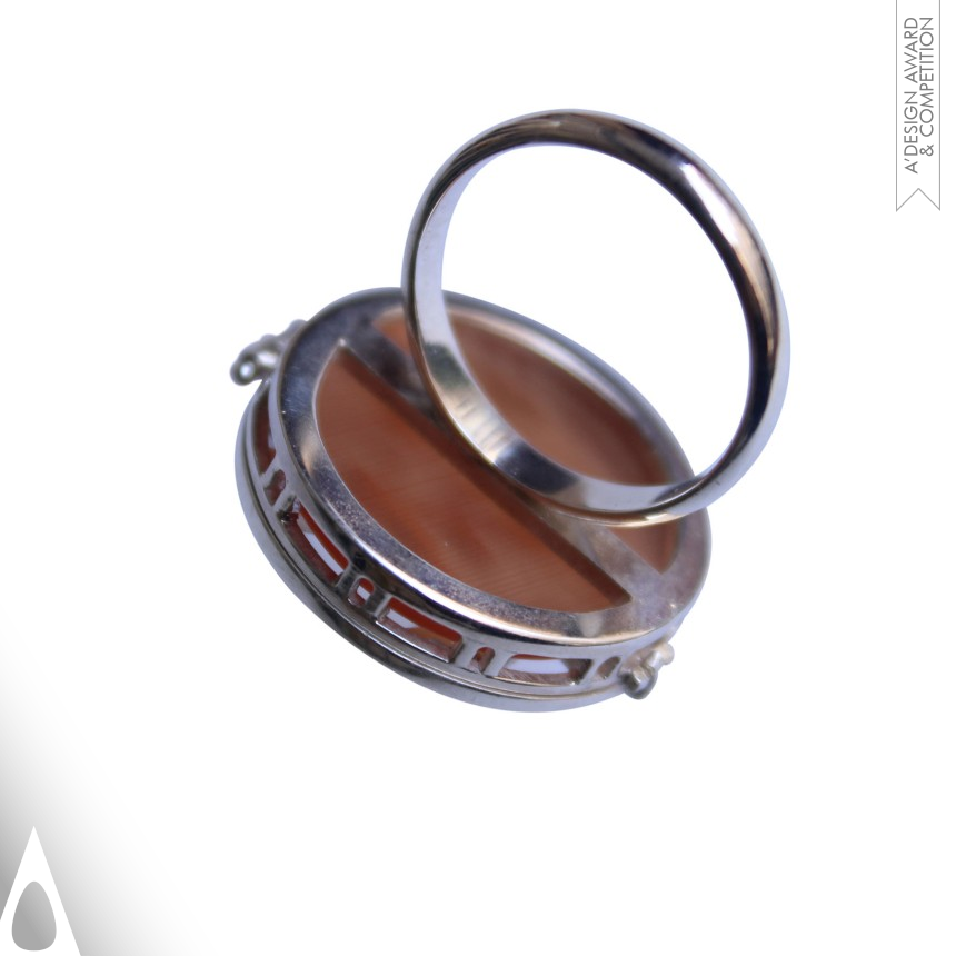 Iron Jewelry Design Award Winner 2019 Hope of Sarv Ring 