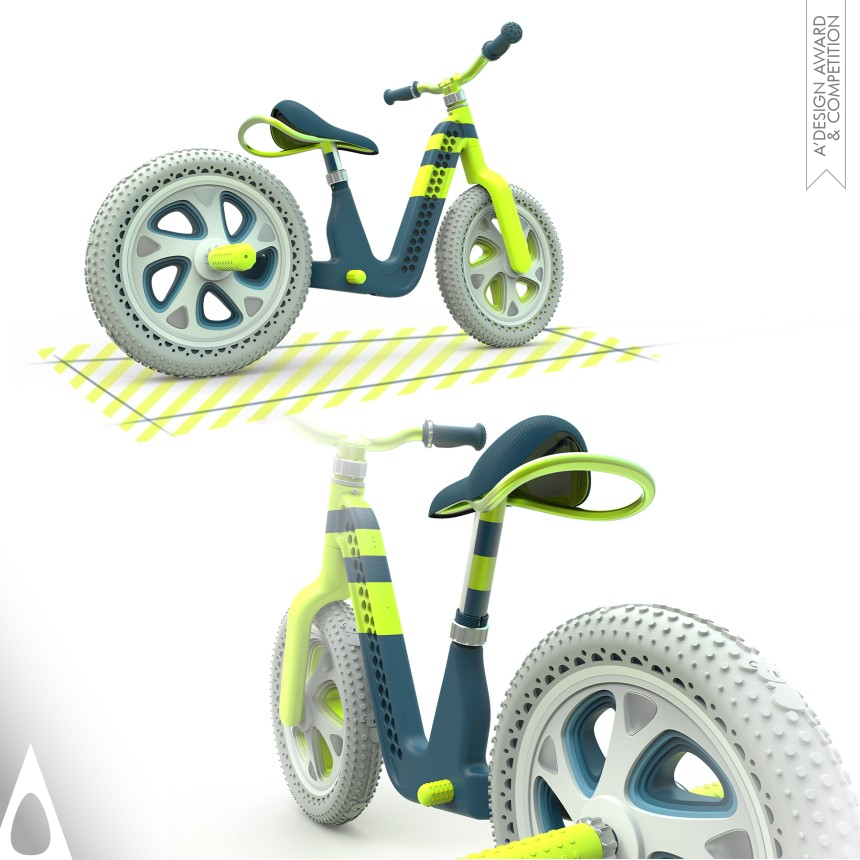 AKO Balance Bike designed by Corentin Bricout and Abhishek Yenji