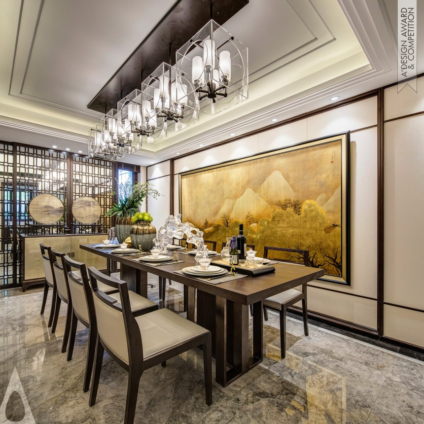 Bronze Interior Space and Exhibition Design Award Winner 2019 Agile Yubin Fu Villa Villa 