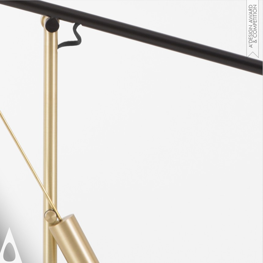 Juliana Bertolucci's Umbu Ajustable Desk Lamp