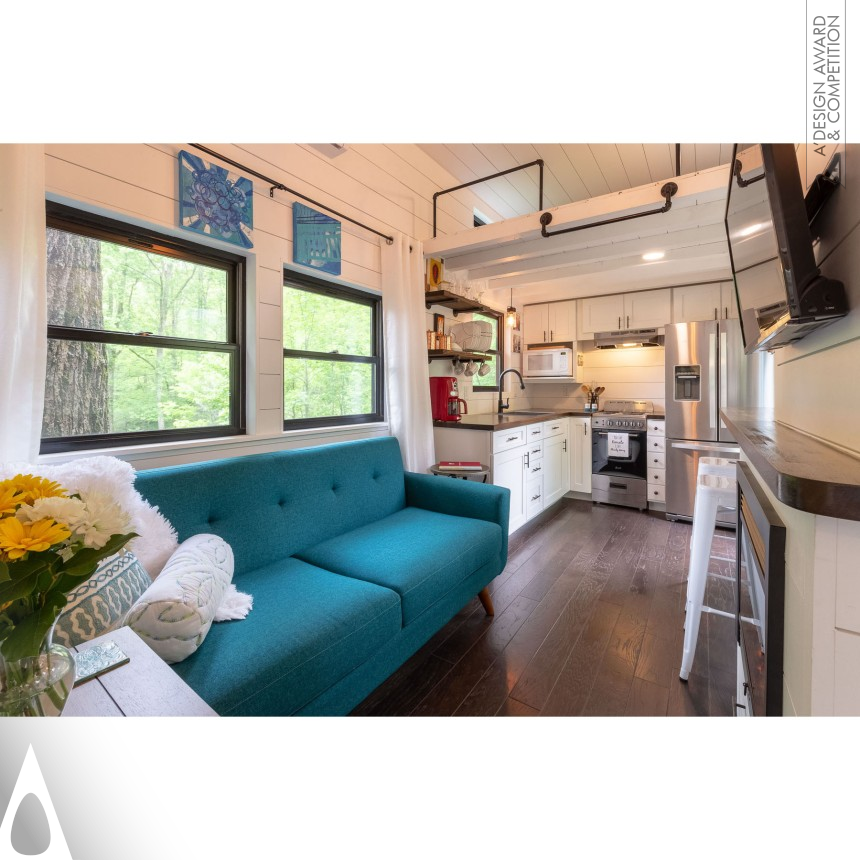 Iron Architecture, Building and Structure Design Award Winner 2019 The Luminaire Tiny House on Wheels 