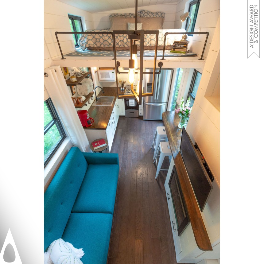 Erin Adams's The Luminaire Tiny House on Wheels